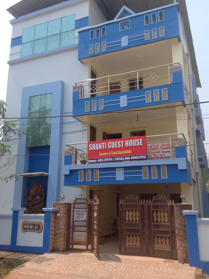 Shanti Guesthouse Bhubaneswar Dış mekan fotoğraf
